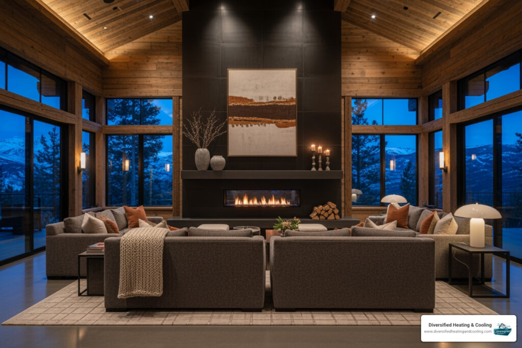 luxury heating installation in big bear lake ca