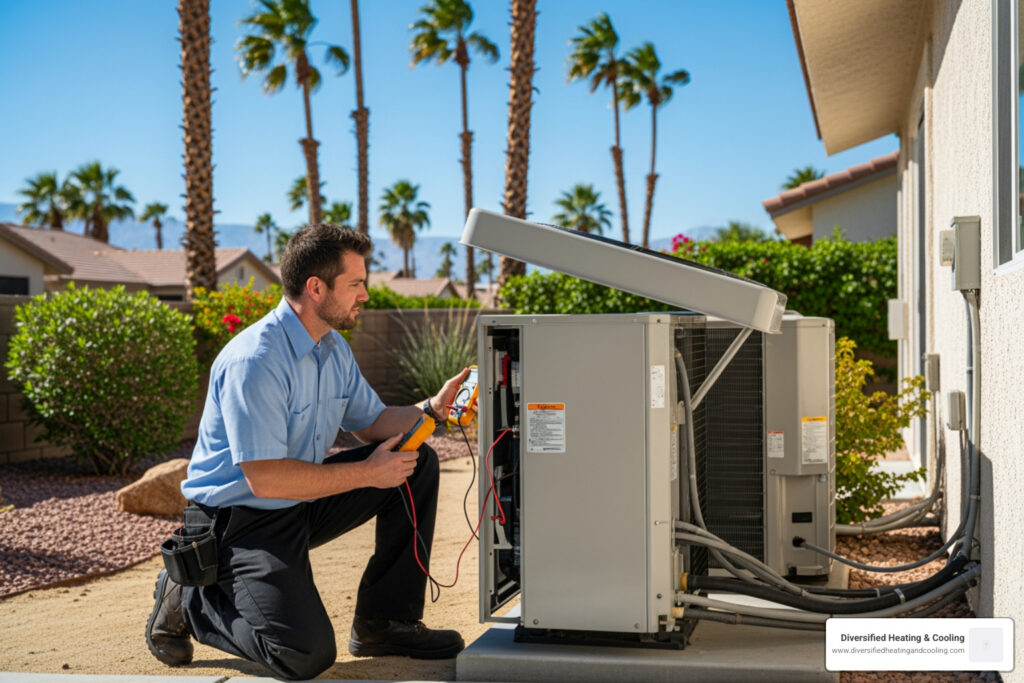 heat pump maintenance in palm springs ca